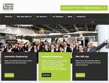 Tablet Screenshot of isengineering.com